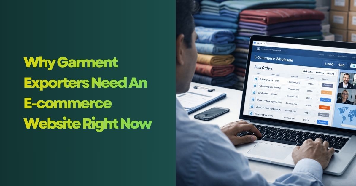Why Garment Exporters Need An E-commerce Website Right Now