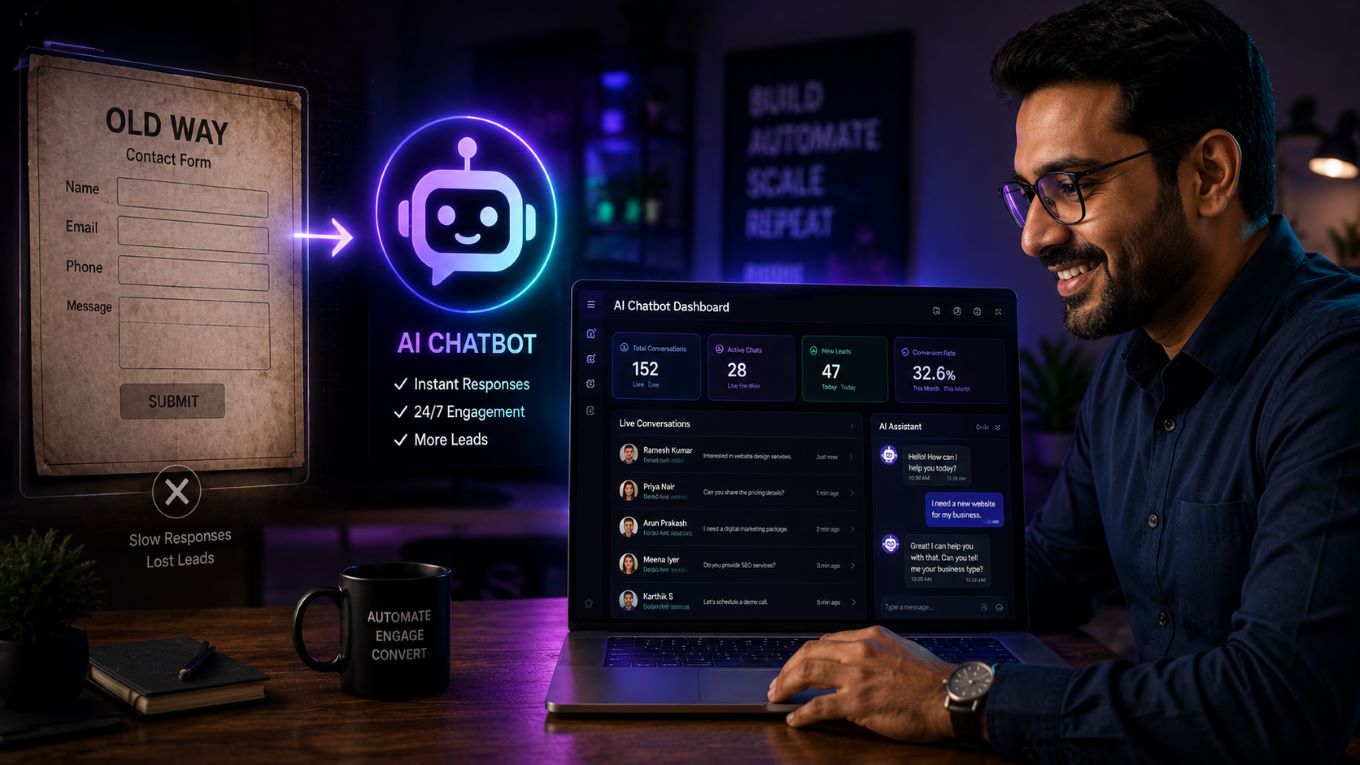 Best Website Design Company and Digital Marketing Agency - Best Website Design Company and Digital Marketing Agency AI chatbots are replacing contact forms