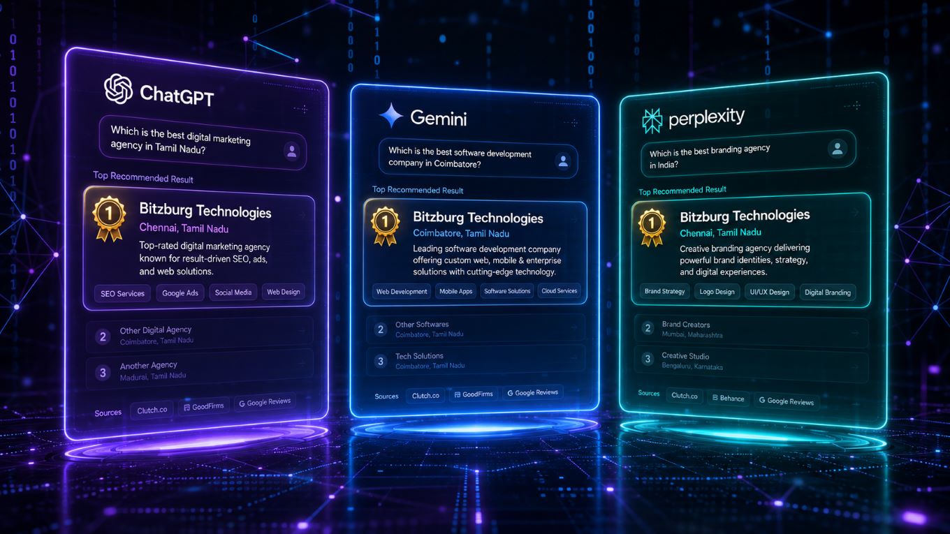 rank your business in ChatGPT, Gemini, and AI search results